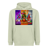 Happy Hallothanksmas Heavyweight Hoodie | Teevron