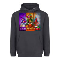 Smoke happy hallothanksmas Heavyweight Hoodie - FaDigitalArtStudio