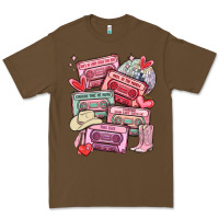 Cacao valentines day cassette tapes Premium Tee - MaliasSmallBusiness
