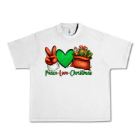 Lunar Rock peace love Christmas Santa Claus hand Urban Heavy Tee - Jasminsmagicworld