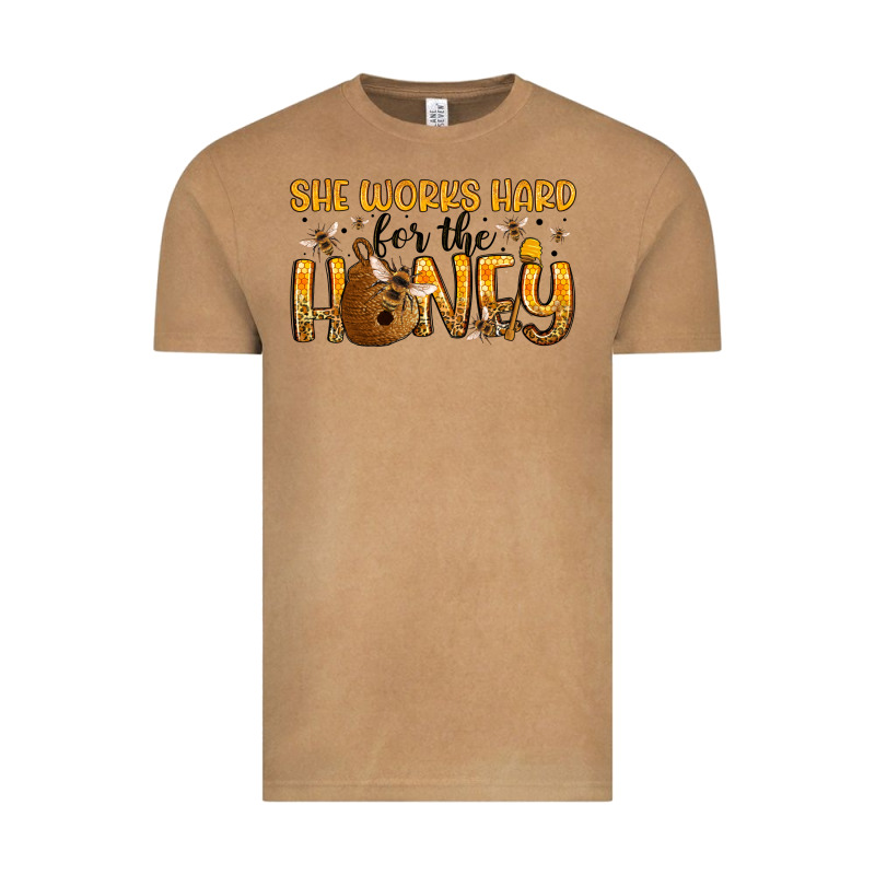 She Works Hard For The Honey Vintage Tee by Artiststas | Teevron
