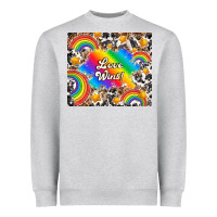Heather Grey love wins Heavyweight Sweatshirt - TumblerDesignByShophia
