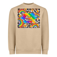 Mushroom love wins Heavyweight Sweatshirt - TumblerDesignByShophia