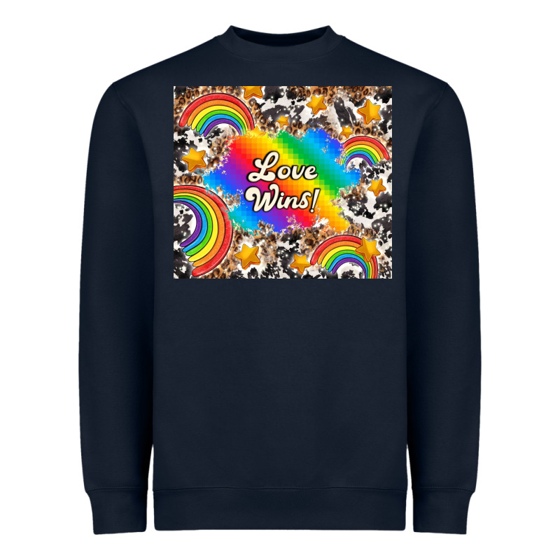 Love Wins Heavyweight Sweatshirt by TumblerDesignByShophia | Teevron