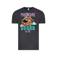 Vintage Black Pour Some Sugar On Me Vintage Tee - JahusDesignShop