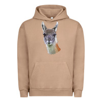 Pigment Burro Guanaco Llama Head Urban Hoodie - LillyAllenDesigns