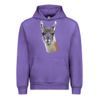 Tulip Guanaco Llama Head Urban Hoodie - LillyAllenDesigns