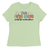 Matcha this dog mom wears her heart on her sleeve Ladies Tee - MaliasSmallBusiness