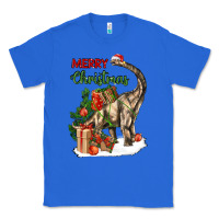 True Royal merry christmas brachiosaurus Classic Tee - LillyAllenDesigns
