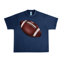 Navy football Urban Heavy Tee - BarkalooDesign
