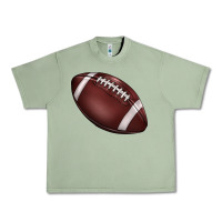 Oil Green football Urban Heavy Tee - BarkalooDesign
