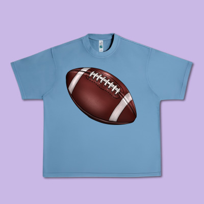 Football Urban Heavy Tee Designed By Barkaloodesign