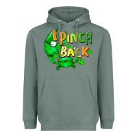Sage i pinch back with crab Heavyweight Hoodie - FaDigitalArtStudio