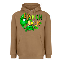 Toasted Coconut i pinch back with crab Heavyweight Hoodie - FaDigitalArtStudio