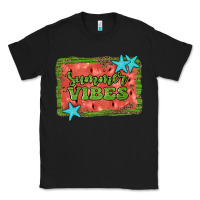 Black summer vibes watermelon Classic Tee - JahusDesignShop