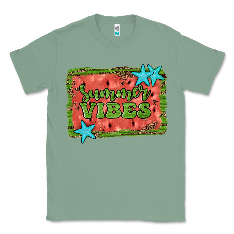 Summer Vibes Watermelon Classic Tee by JahusDesignShop | Teevron