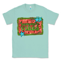 Seafoam summer vibes watermelon Classic Tee - JahusDesignShop