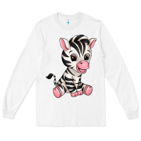 White zebra Long Sleeve Tee - texasbilliewilder