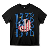 Black 1776 Heavy Core Tee - MaliasSmallBusiness
