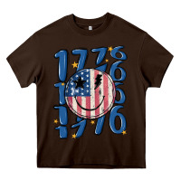 Chocolate Brown 1776 Heavy Core Tee - MaliasSmallBusiness