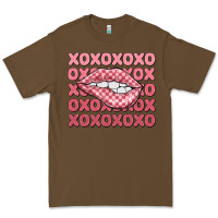Cacao xoxo checker lips Premium Tee - MaliasSmallBusiness