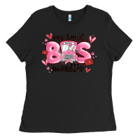 Black one loved bus monitor Ladies Tee - MaliasSmallBusiness