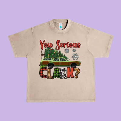 You Serious Clark Christmas Vacation Car Urban Heavy Tee Designed By Jasminsmagicworld