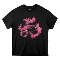 Black valentine's day patches Heavy Core Tee - AdoDesignShop