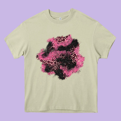 Valentine's Day Patches Heavy Core Tee Designed By Adodesignshop