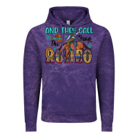 Cloud Purple and they call the thing rodeo Vintage Hoodie - Artiststas