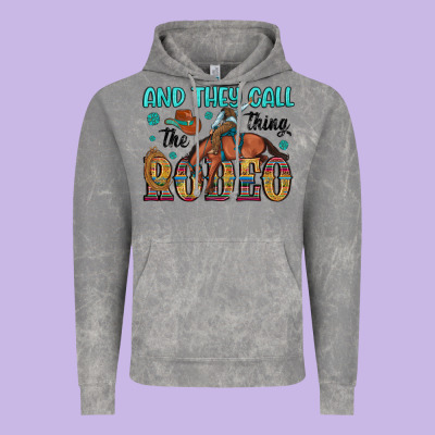 And They Call The Thing Rodeo Vintage Hoodie Designed By Artiststas