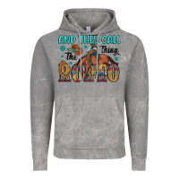 Cloud Rock and they call the thing rodeo Vintage Hoodie - Artiststas