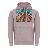 Vintage Zinc and they call the thing rodeo Vintage Hoodie - Artiststas