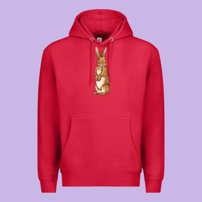 Bunny Easter Premium Hoodie Designed By Oliviacreatesart
