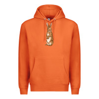 Carrot Bunny Easter Premium Hoodie - OliviaCreatesArt