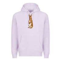 Lilac Bunny Easter Premium Hoodie - OliviaCreatesArt