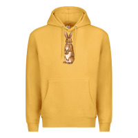 Mustard Bunny Easter Premium Hoodie - OliviaCreatesArt