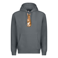 Rock Bunny Easter Premium Hoodie - OliviaCreatesArt