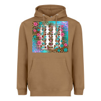Toasted Coconut teacher gemstone and pink flower tumbler Heavyweight Hoodie - BundleAndBundleShop