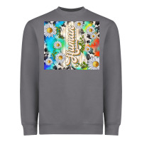 Storm human with daisies Heavyweight Sweatshirt - TumblerDesignByShophia