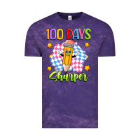 Cloud Purple 100 days sharper Vintage Tee - Artiststas