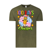 Vintage Olive 100 days sharper Vintage Tee - Artiststas