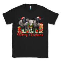 Black merry christmas baby sheeps Classic Tee - LillyAllenDesigns