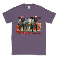 Lavender merry christmas baby sheeps Classic Tee - LillyAllenDesigns