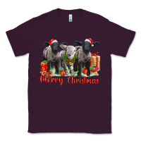 Plum merry christmas baby sheeps Classic Tee - LillyAllenDesigns