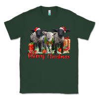 Sports Green merry christmas baby sheeps Classic Tee - LillyAllenDesigns