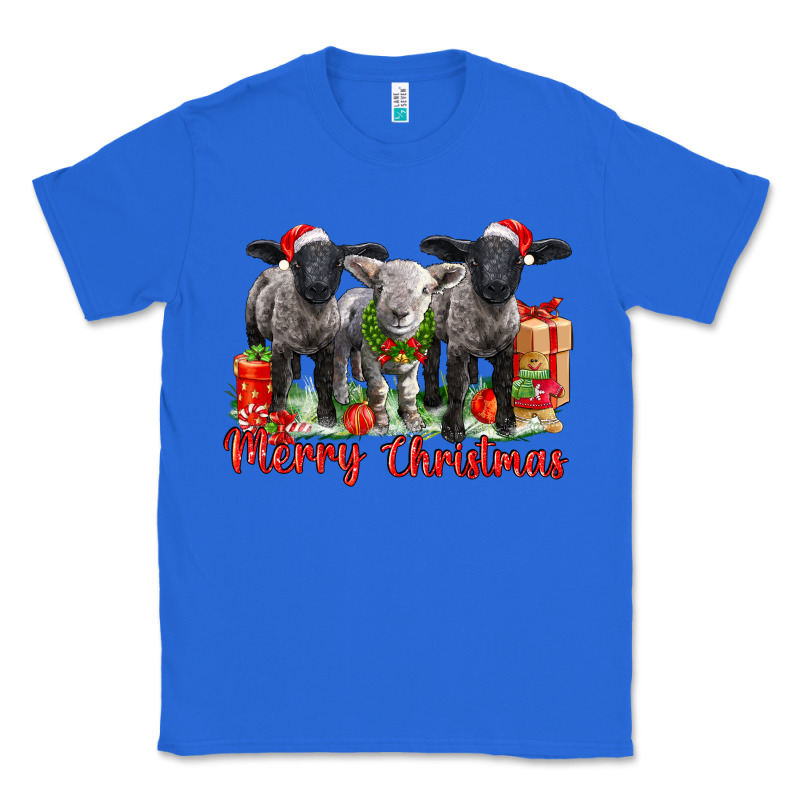 Merry Christmas Baby Sheeps Classic Tee by LillyAllenDesigns | Teevron
