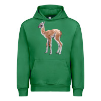 Emerald Guanaco Llama Baby Urban Hoodie - LillyAllenDesigns