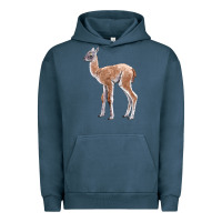 Pigment Midnight Navy Guanaco Llama Baby Urban Hoodie - LillyAllenDesigns