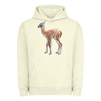 Pigment Pistachio Guanaco Llama Baby Urban Hoodie - LillyAllenDesigns